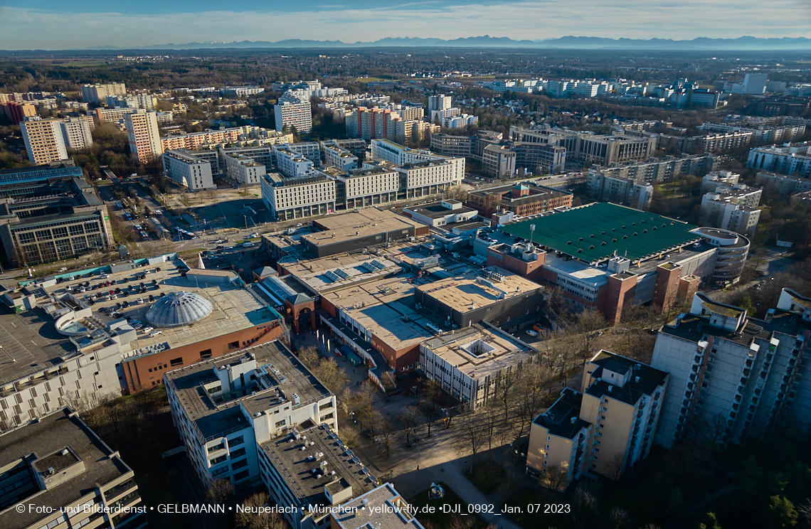 07.01.2023 - Umgebung in Neuperlach